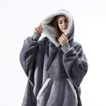 Load image into Gallery viewer, Oversized hoodie blanket
